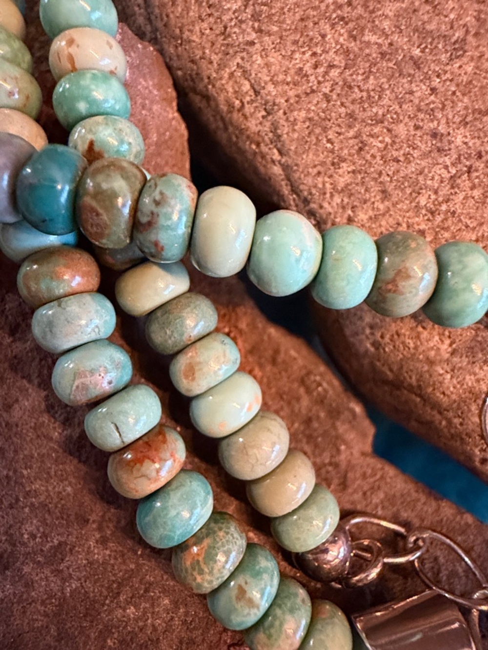 Jay King Turquoise & Sterling Pendant Necklace - (224) - Picture 4 of 7